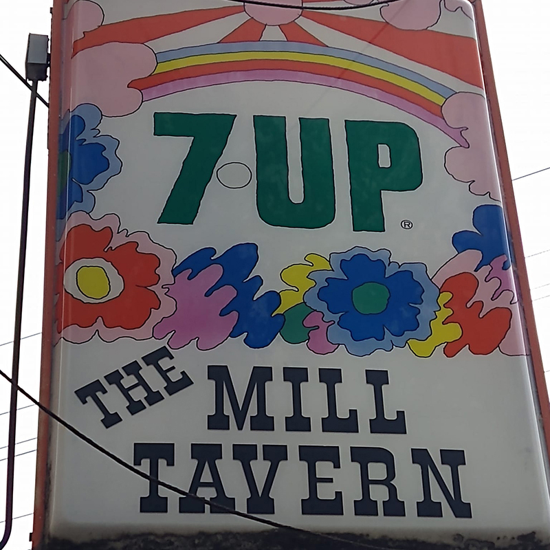 The Mill Tavern Sign