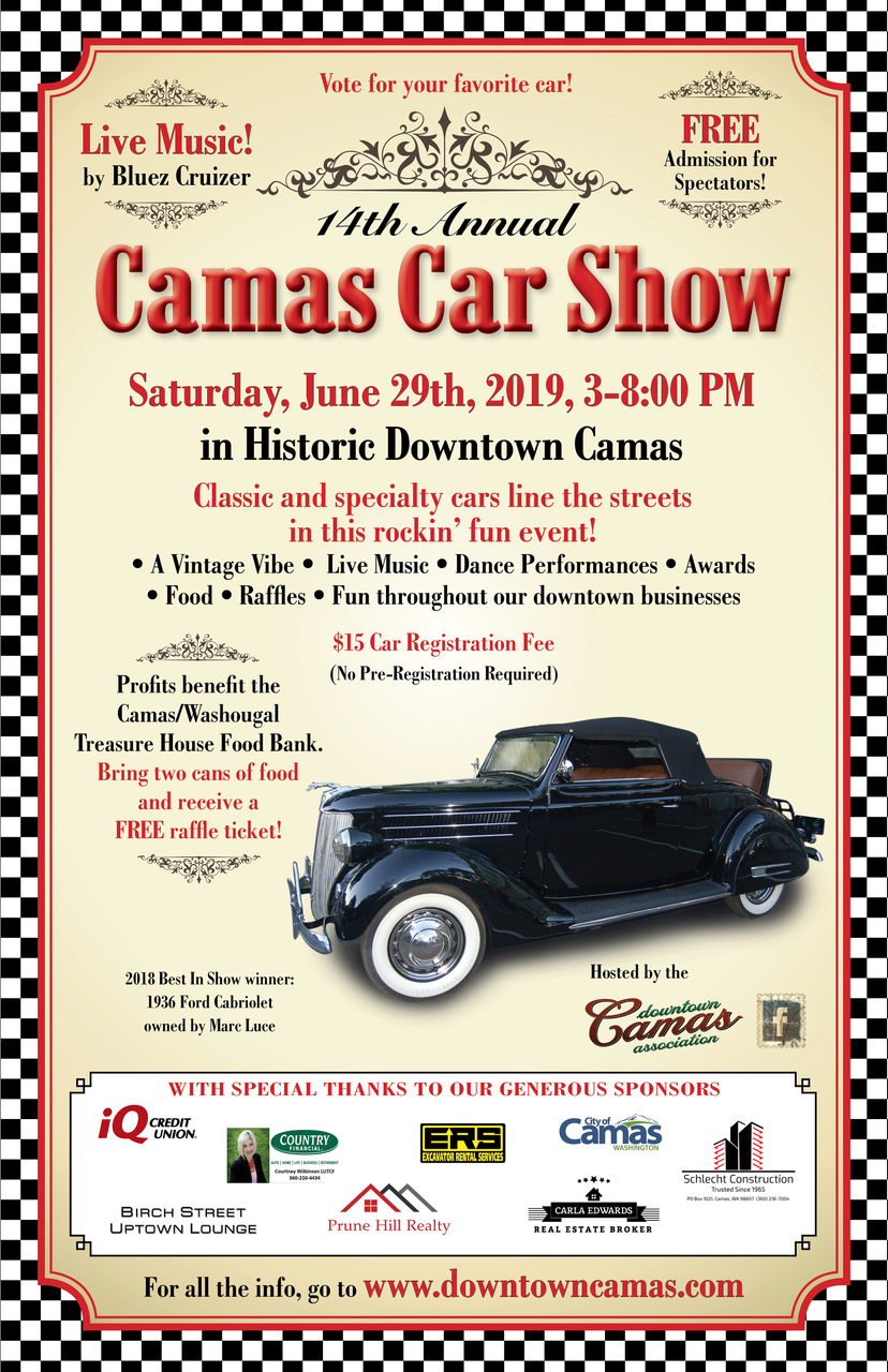 Camas Car Show 2019 Downtown Camas Shops, Restaurants, Events in