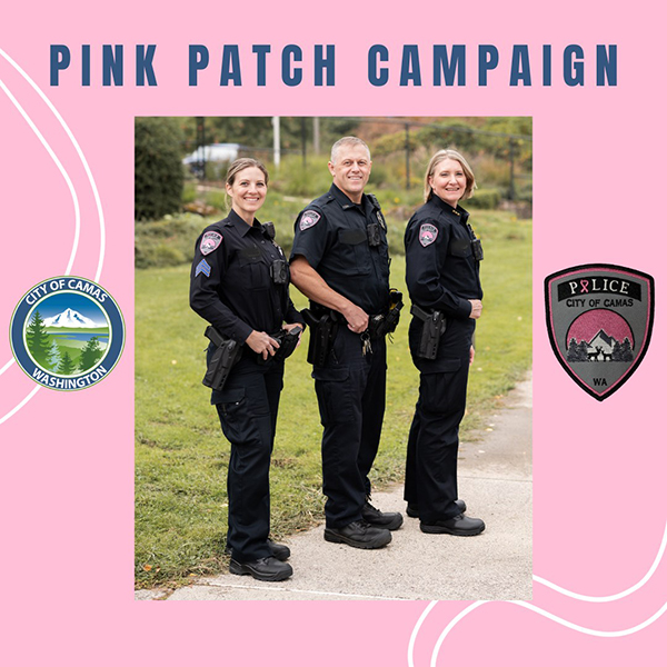 City of Camas Pink Patch Campaign