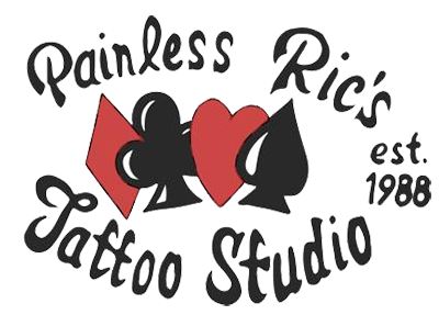 Painless Ric Tattoo Studio Logo 
